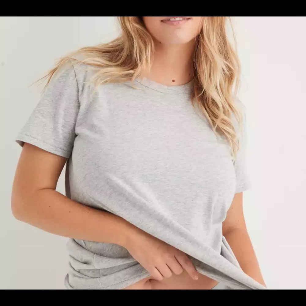 AERIE Basic Crewneck Tee